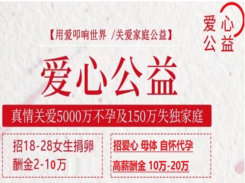 光山捐卵助孕生子 爱心志愿者招募